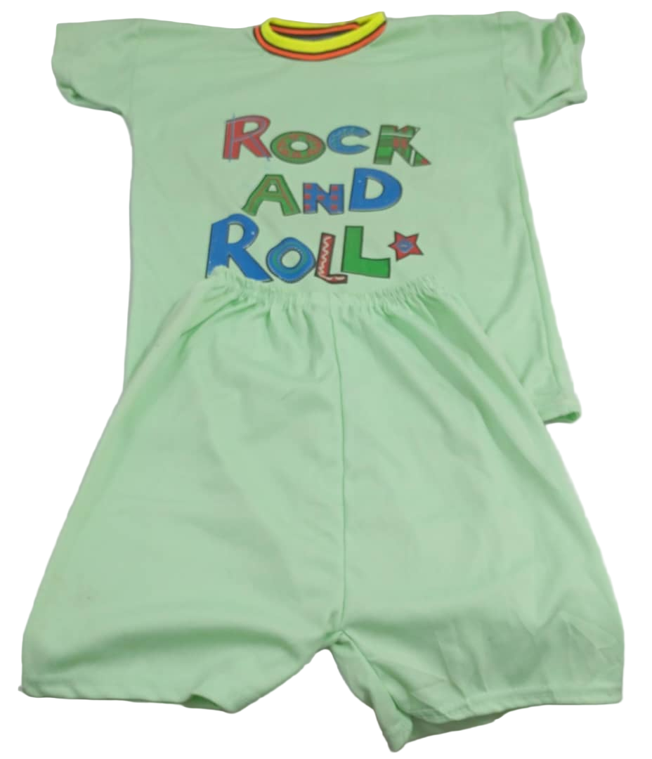 Up and Down Rock and Roll Boys Wear, Green | NBA1a