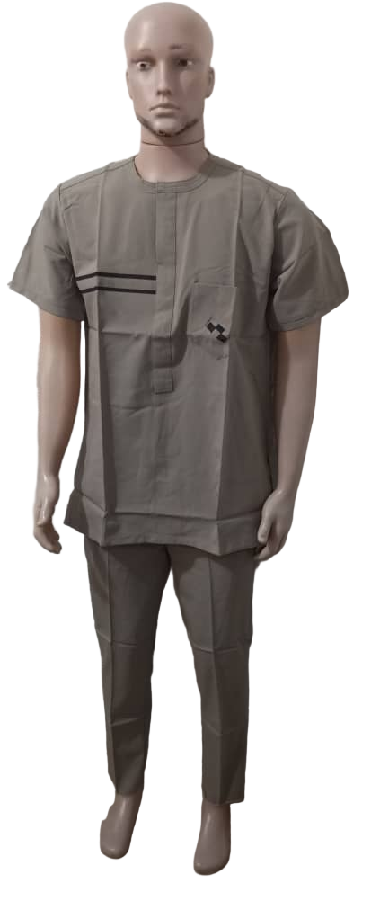 Top Notch Up and Down Short Sleeve Senator Wear For Men, Sea Green | ENC60a