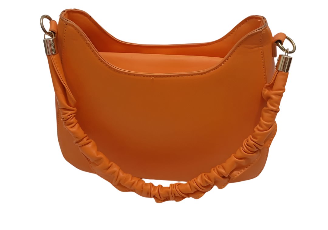 Designer Orange Elegant Handbag | EBR7a