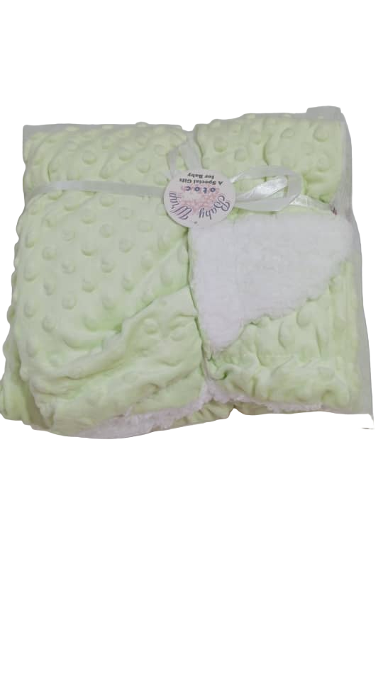 Baby Wrap Soft Touch Baby Blanket, Lemon | NMD1c