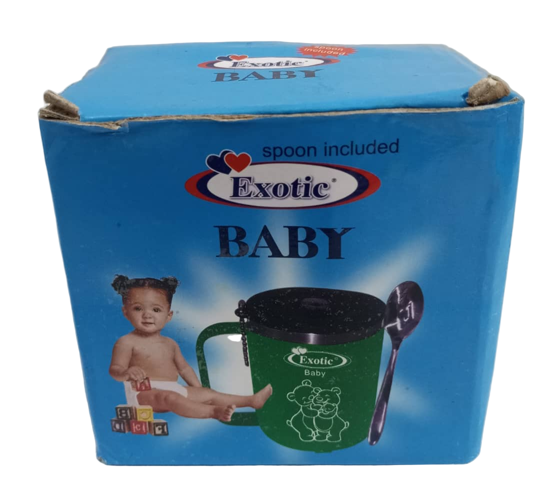 Honey and Exotic Baby Cup, Black | GOM8d