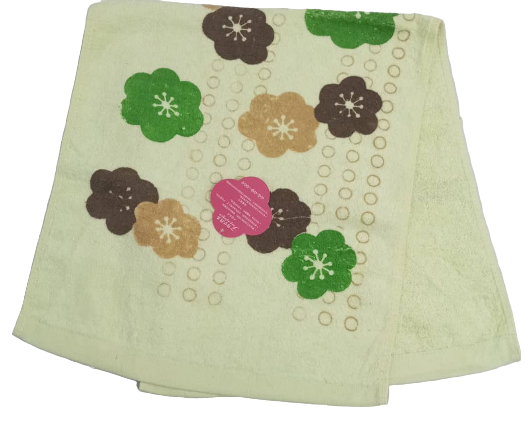Soft Mother Care Towel, Lemon Green | GOM11c