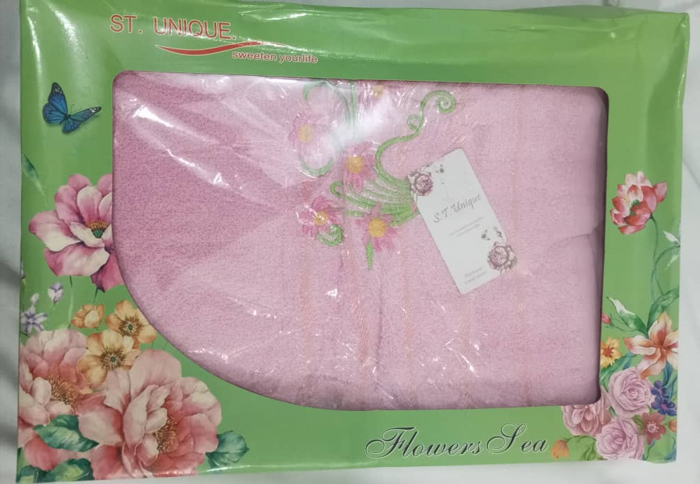 2in1 Baby ST. Unique Boutique Towel Series, Pink | GOM16a