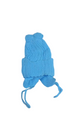Teddy Bear Baby Cap, Blue | GOM28e