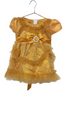 Beautiful Baby Gown, Gold | VBK1b