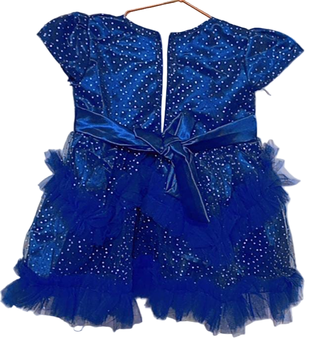 Beautiful Baby Gown, Blue| VBK1d