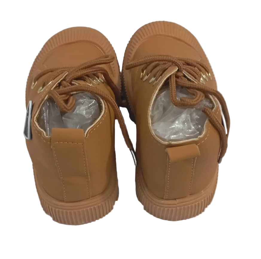 Baby Caterpillar Sole Shoe, Brown | RSE2c