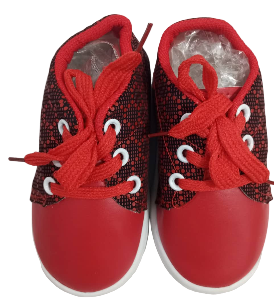 Beautiful Baby Sneakers Unisex, Red | RSE11a