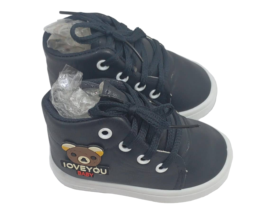 Beautiful I Love You Baby Sneakers Unisex, Blue | RSE12c