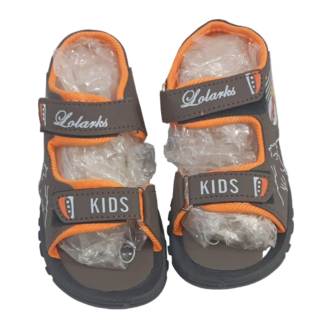 Unisex Fashion Lalarks Kids Sandals, Brown | RSE16b