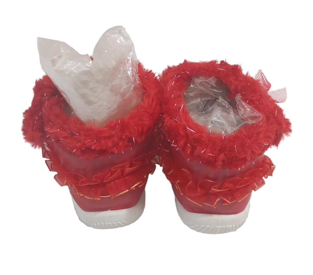 Baby Girls Boot, Red | RSE3a