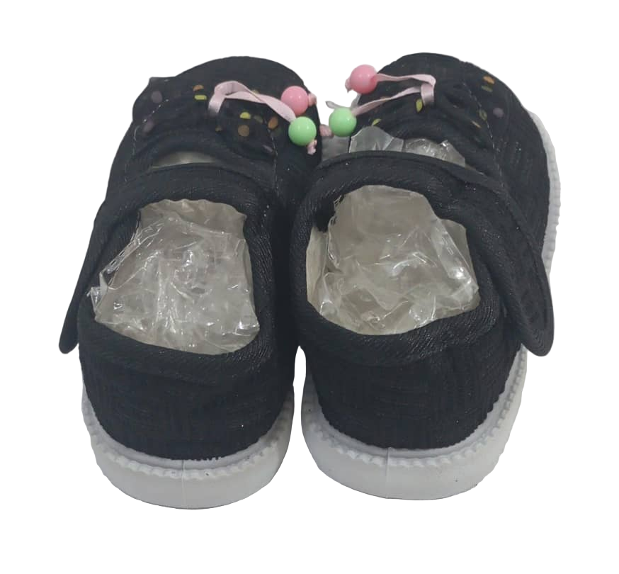 Beautiful Baby Girls Shoe, Black | RSE6b