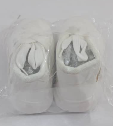 Beautiful Baby Unisex Sport Sneakers, White | RSE8a