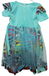 Elegant Big Girls Gown, Sea Green | MJO2b