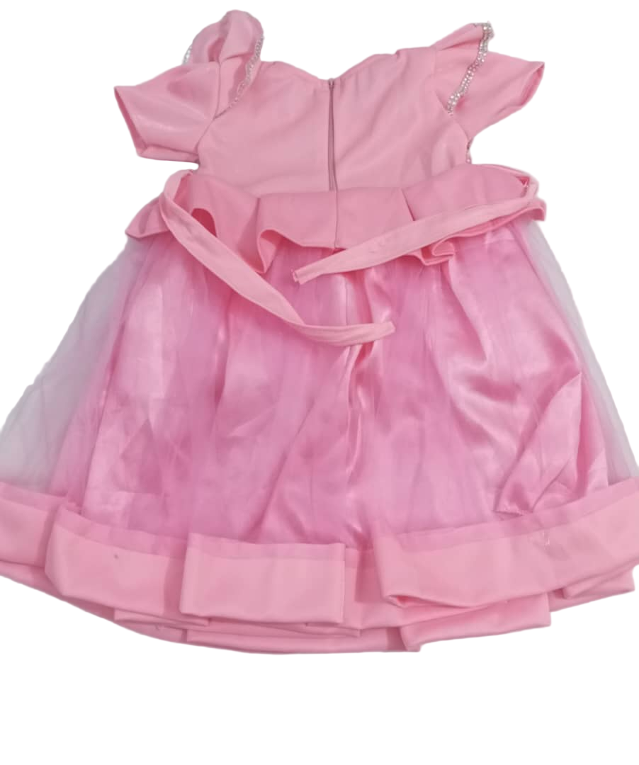 Beautiful Girls Gown, Pink | MJO3b