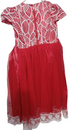 Elegant Fashion Big Girls Gown, Red | MJO4a
