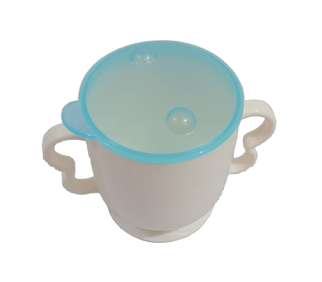 In Love with Love Baby White Cup with Blue Cover| GOM29a