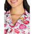 Women’s Valentine’s Day Print Shorty Notch Collar Pajama Set from Way to Celebrate, 2-Piece | WTWL351XB