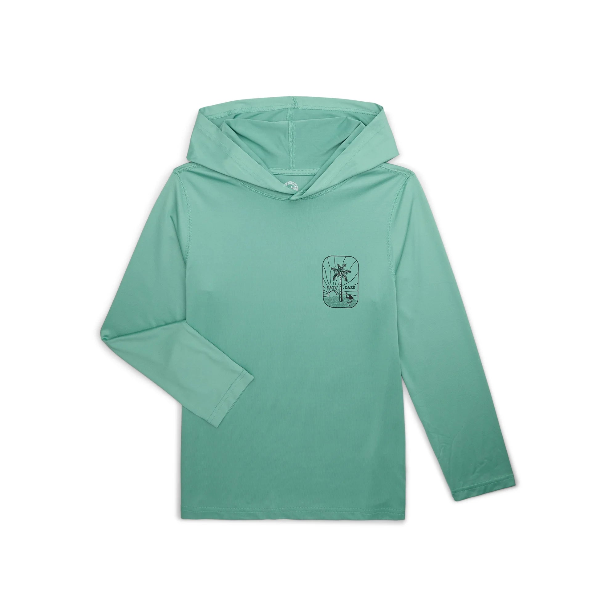 Wonder Nation Boys Long Sleeve Hooded Swim Rash Guard with UPF 50+ | WTWL983XA