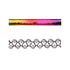 Wonder Nation Female 5pc Silver Tone Rainbow, Heart and Pearl Choker Set  | WTWL617XA
