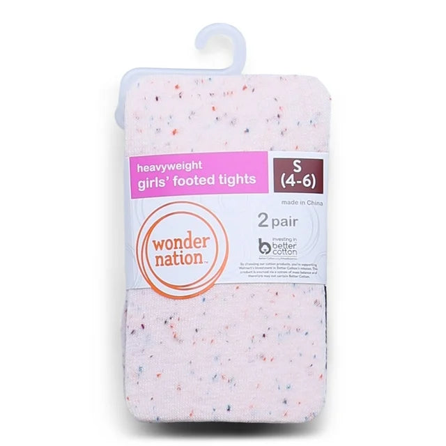 Wonder Nation Girls Sweater Legging, 2-Pack, Sizes S-XL | WTWL449XA