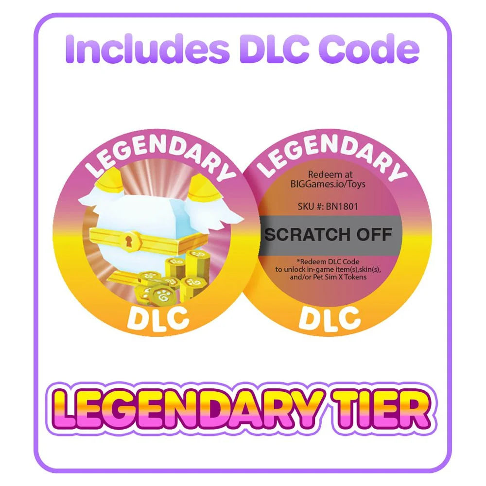 PET SIMULATOR X - Blue Iridescence Cat Collector Bundle (Mystery Case w/ 8 Items, Series 1) [Includes DLC]  | WTWL854XA