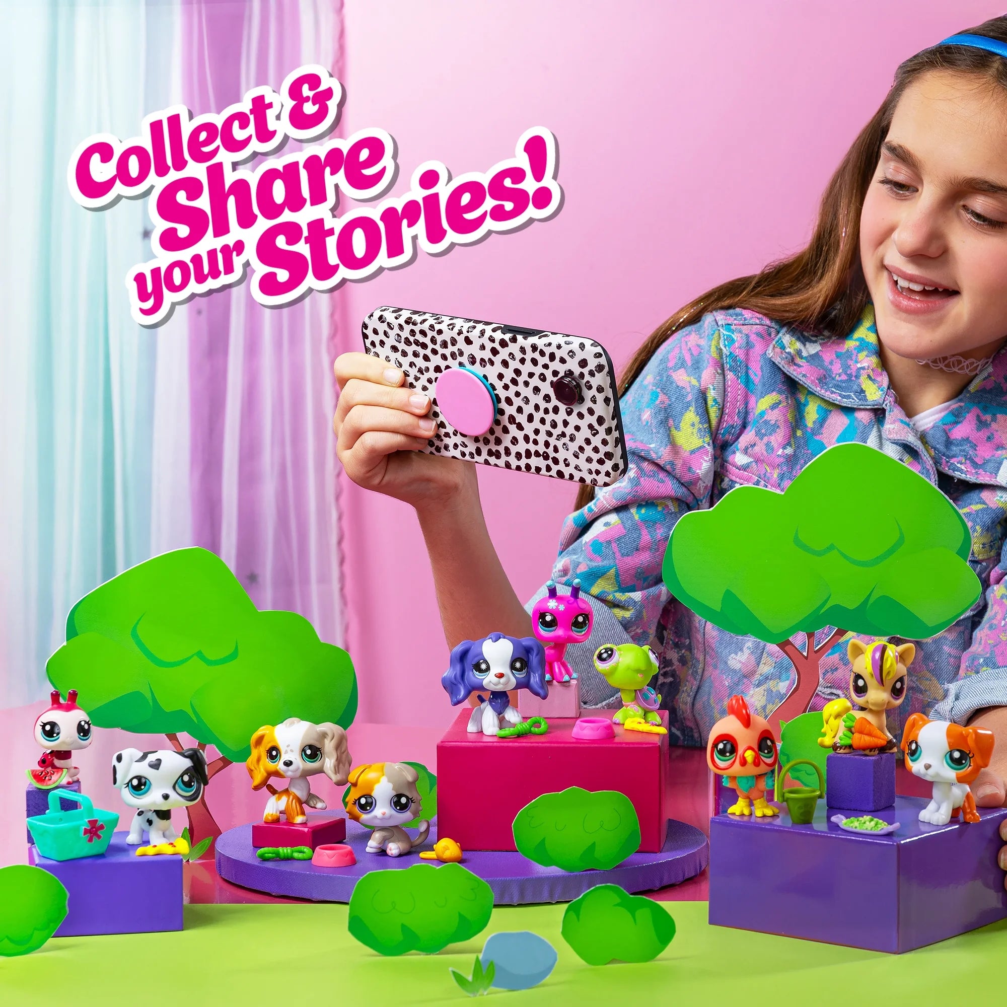 Littlest Pet Shop, Surprise Pet Pairs, Series 3, Mini Toy Figurines, Children Ages 4+, Multicolor  |  WTWL939XA