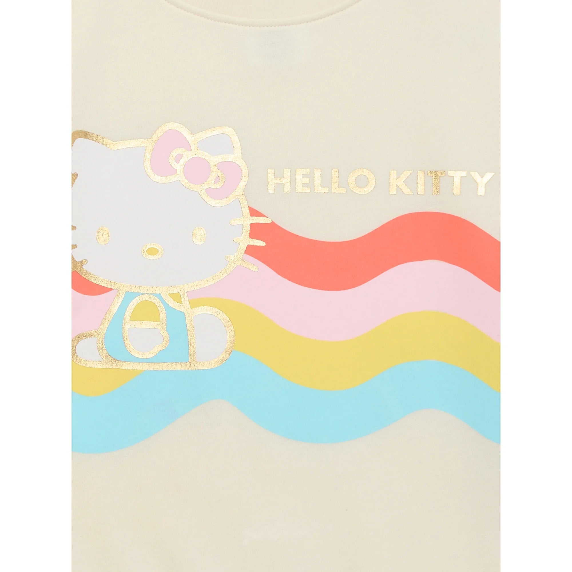 Hello Kitty Girls’ Graphic Fleece Sweatshirt with Long Sleeves, Sizes 4-16 | WTWL802XA