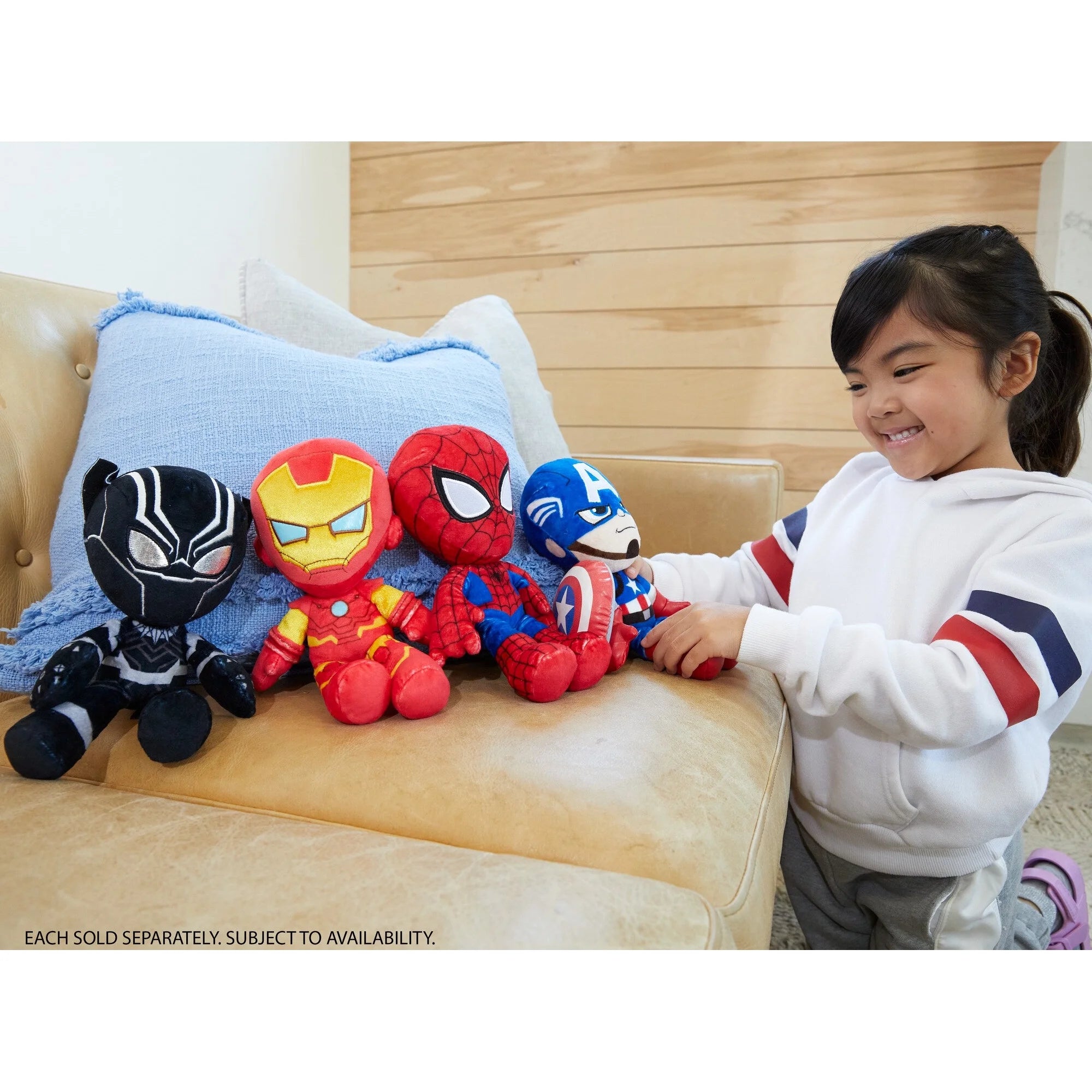 Marvel Plush Character, 8-inch Ironman Super Hero Soft Doll for Ages 3 Years Old & up | WTWL847XA
