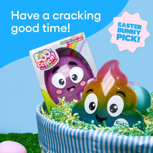 Silly Poopy's Hide & Seek Kids Game, Electronic Interactive Game for Ages 3+ by What Do You Meme? ||  WTWL930XA