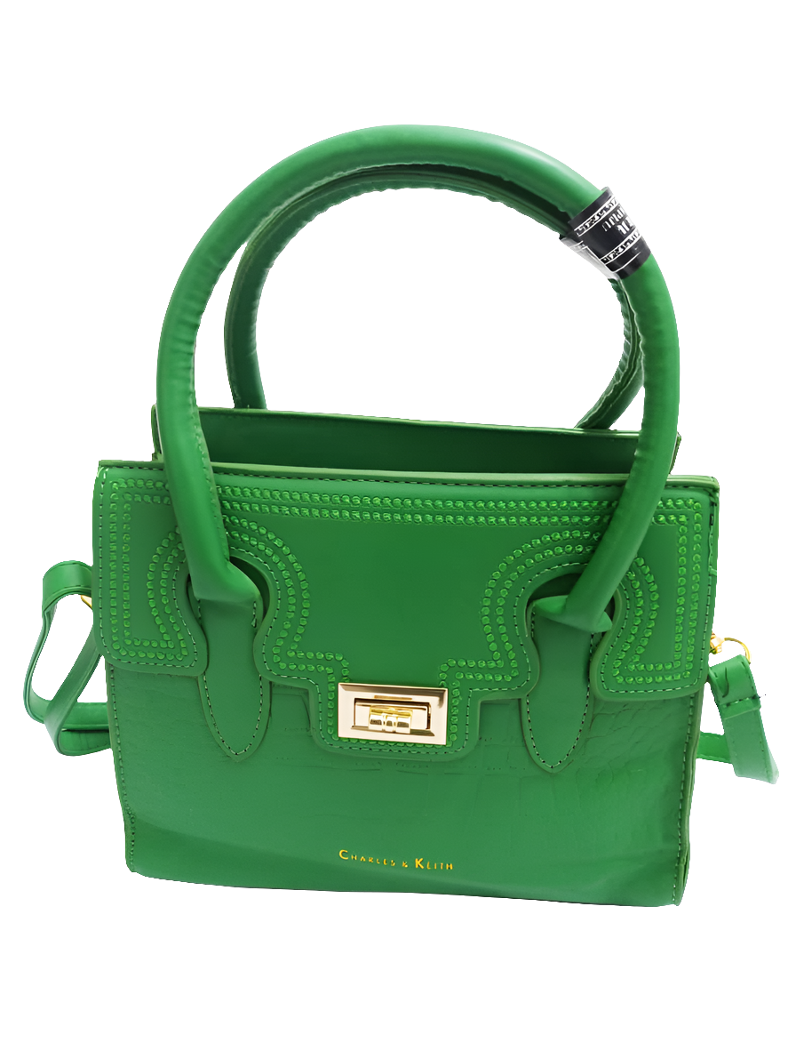 Designer Green Handbag | EBR2a