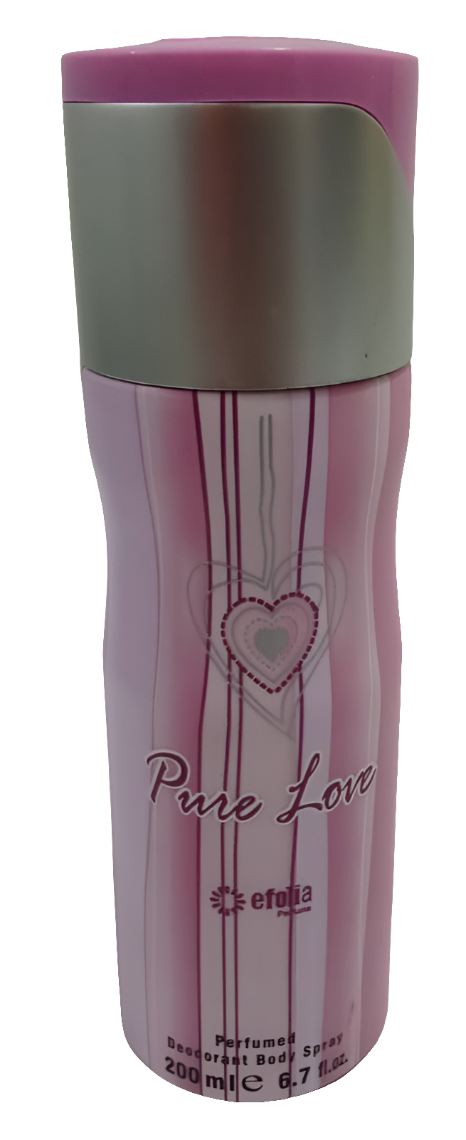 Pure Love Efolia Perfumed Deodorant Body Spray 200ML, Pink | TNB22a