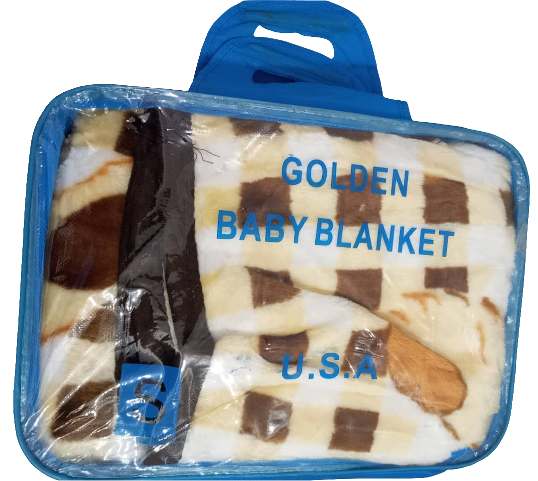 Golden Baby Blanket |GOM46a