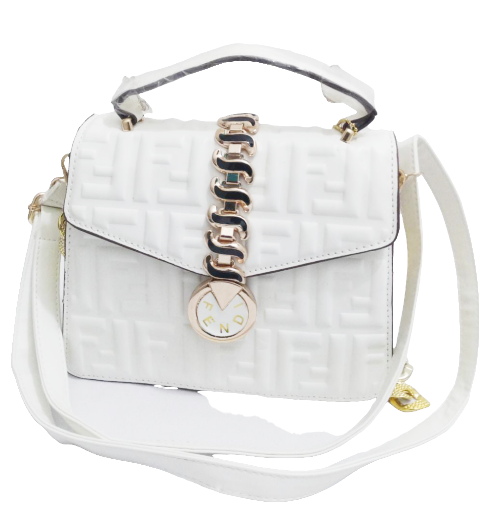 Designer White Palu handbag | EBR4a