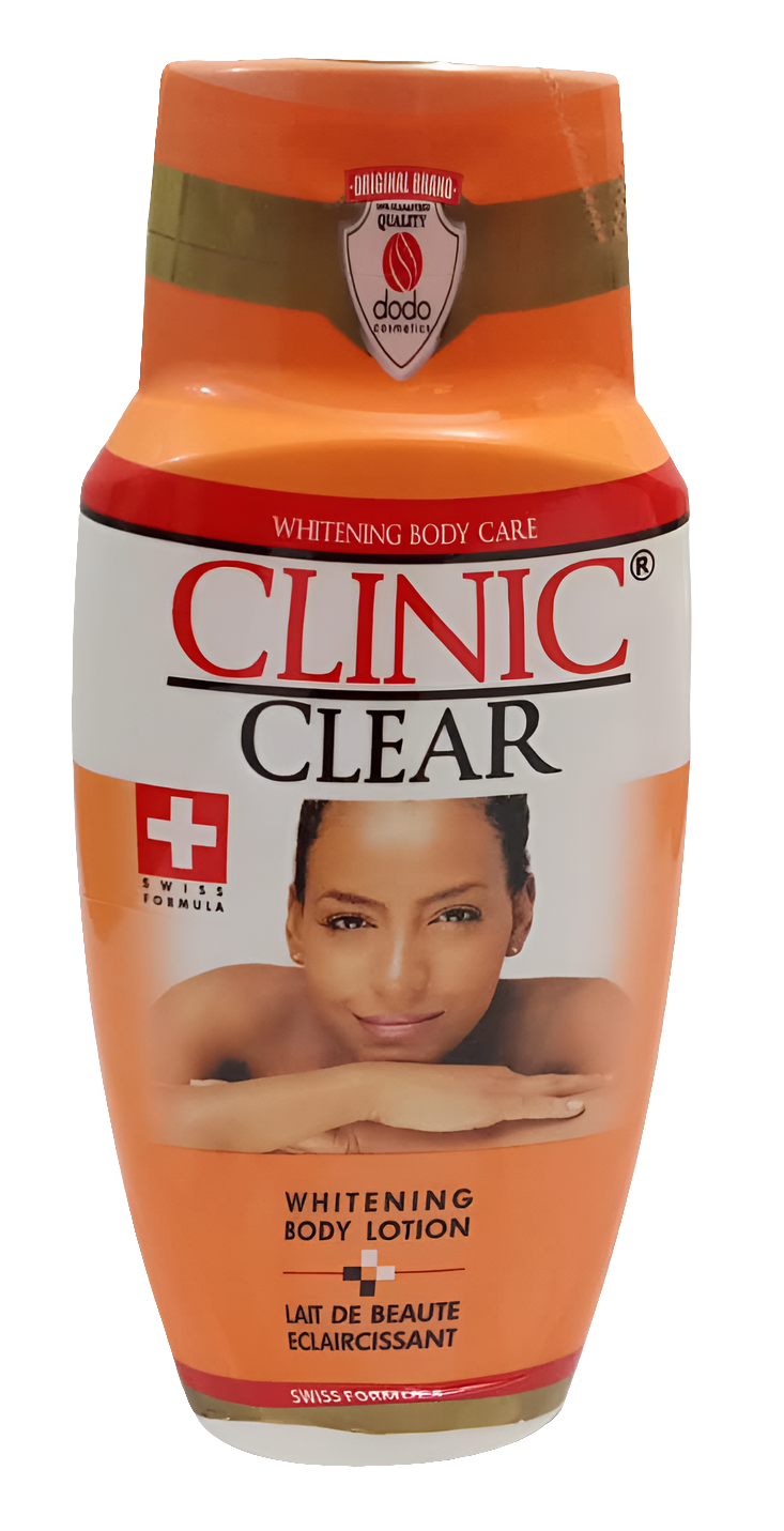 Clinic Clear Whitening Body Lotion 250ML, Orange | LME6a