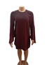 Beautiful Trendy Gown (Dress) for Ladies 36, Wine-red | BJN1a