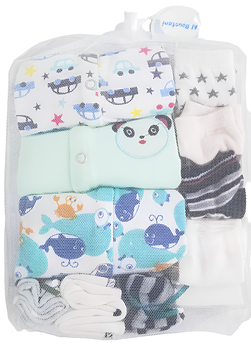 Quality Mix Pack Baby Care Set Overall, Socks and Wash Towel | NNC37c