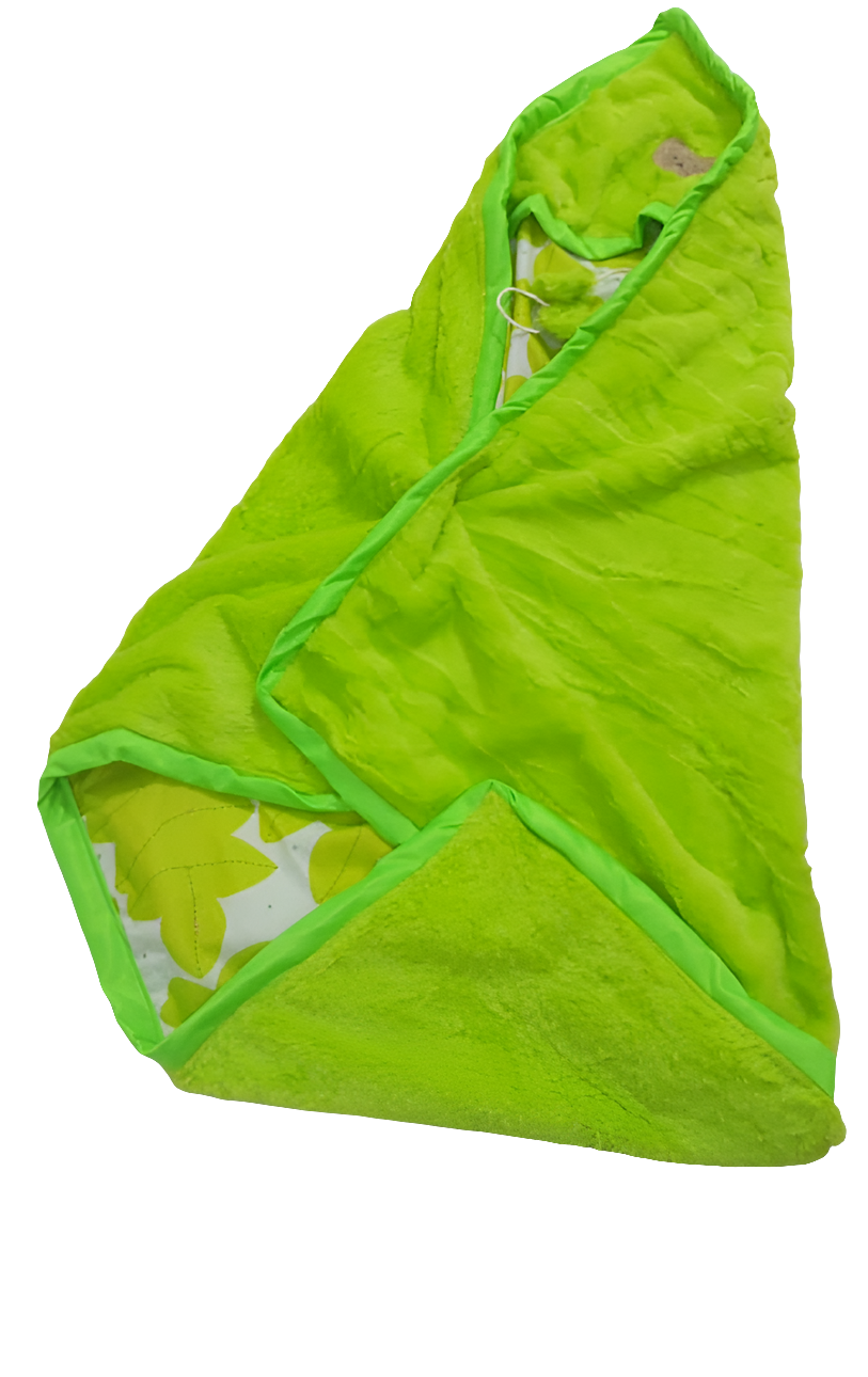 Green Grace Baby Blanket for Comfort and Durability, Green | GOM42c