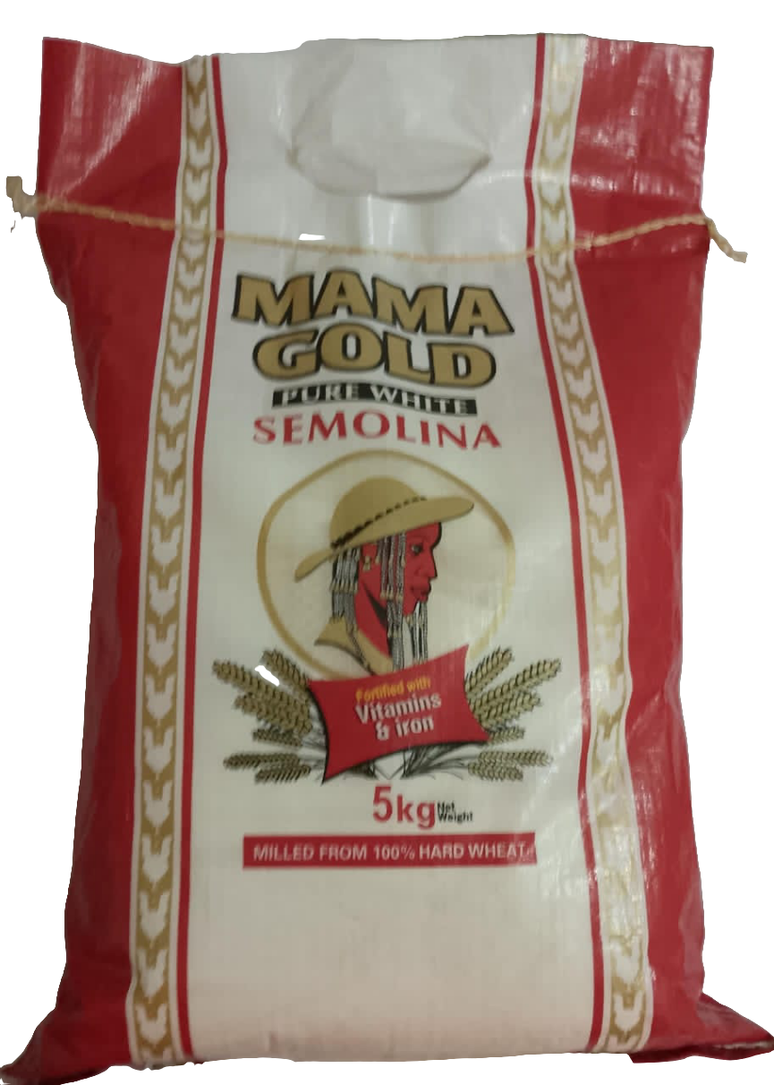 Mama Gold Pure White Semolina Fortified With Vitamin s And Iron 5kg | DNF17a