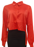 Beautiful Fringe Back Top (Shirt, Blouse) For Ladies 2XL, Orange  |  MNE1a