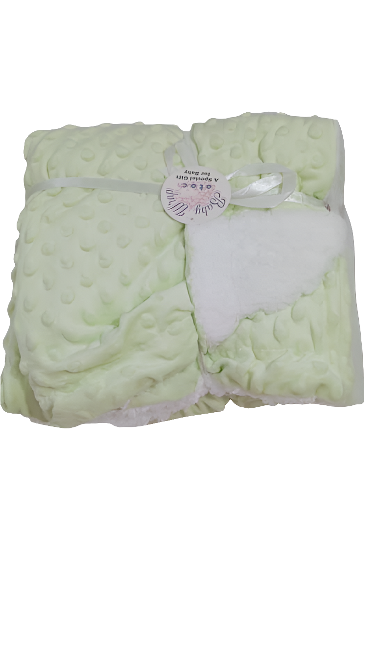 Baby Wrap Soft Touch Baby Blanket, Lemon | NMD1c