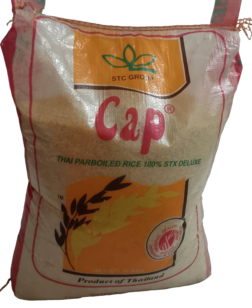High Quality STC Group Cap Thai Parboil Rice 100% STX Deluxe 10kg | DNF2a