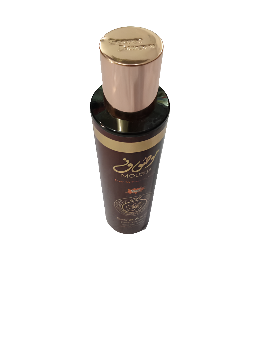 Secret Amor Mousuf Body Mist Spray 236ML, Brown | TNB26a