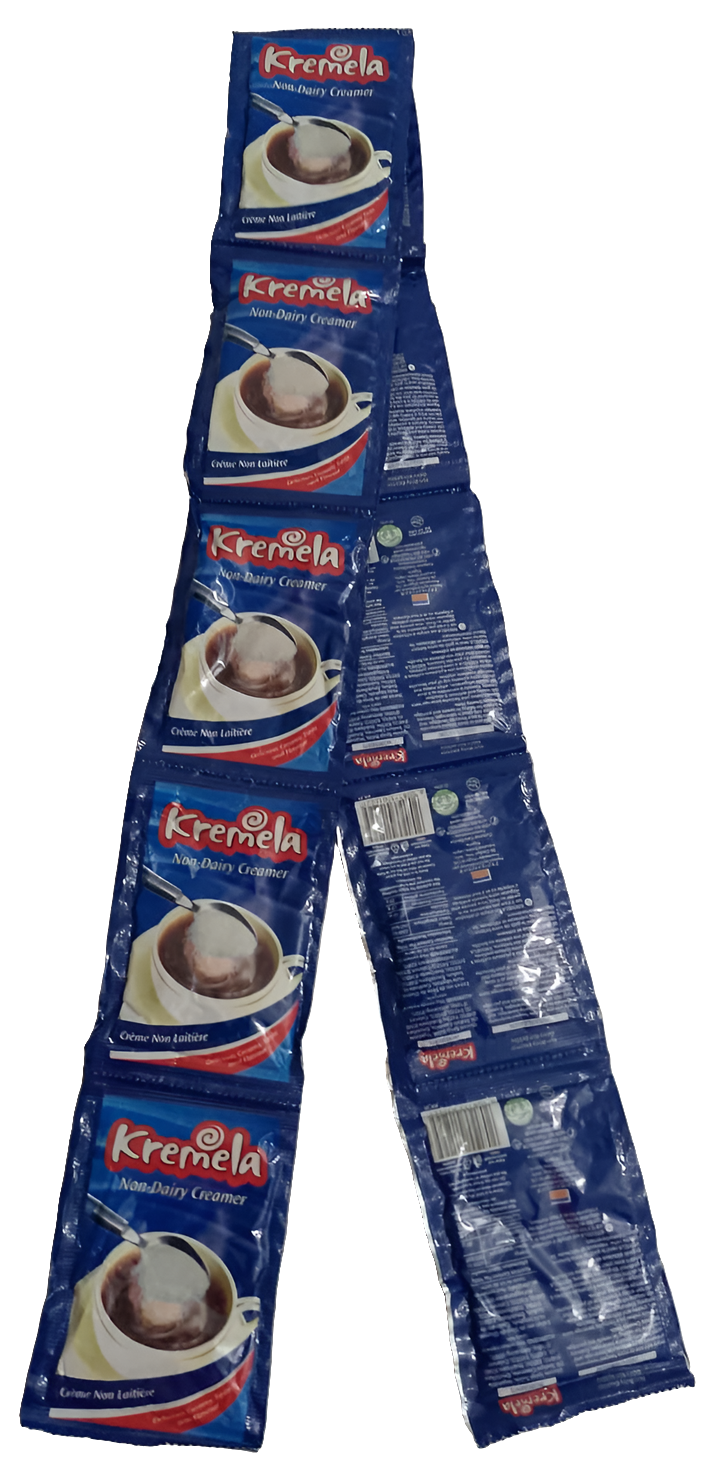 Tested And Trusted Kremela Non-Dairy Creamer Pack Of 10, Blue | DNF25a