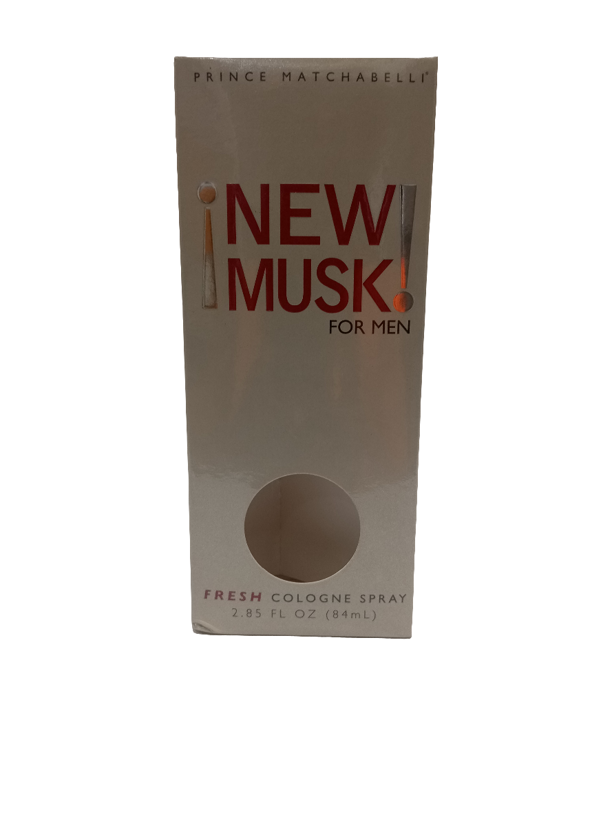 New Musk For Men Fresh Cologne Spray 84ML, Brown | TNB3a