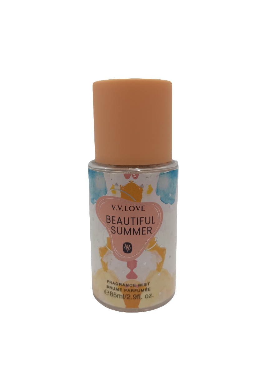 V.V Love Beautiful Summer Fragrance Mist 85ML, Orange | TNB24a