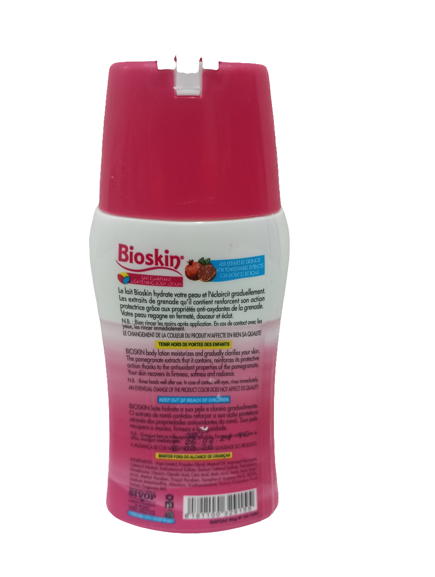 Bio Skin Lightening Body Lotion 150ML, Pink | LME8a