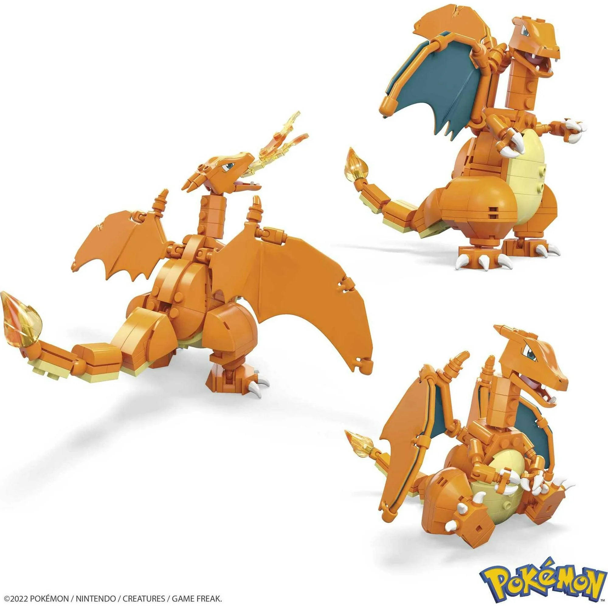 MEGA Pokemon Charizard Building Set (222 Pieces) with 1 Action Figure for Boys and Girls    |  WTWL925XA