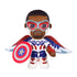 Marvel Plush Captain America: Brave New World Soft Doll, 8-inch Collectible Stuffed Super Hero Figure | WTWL843XA
