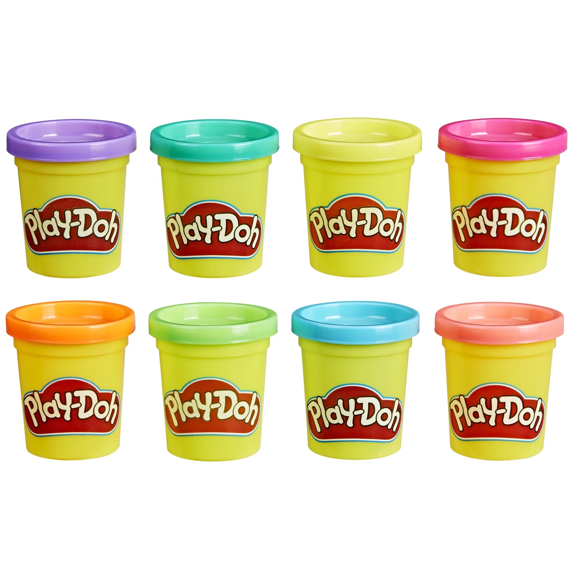 Play-Doh Neon Colors 8 Pack of 2-Ounce Cans, Arts and Crafts for Kids, Imagination Toys |  WTWL1004XA